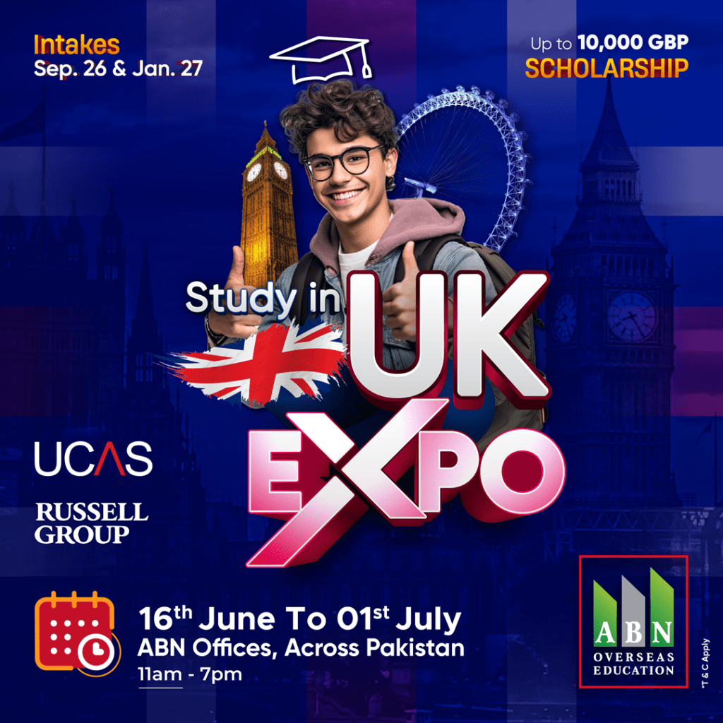 Study in UK Expo Pakistan 2026